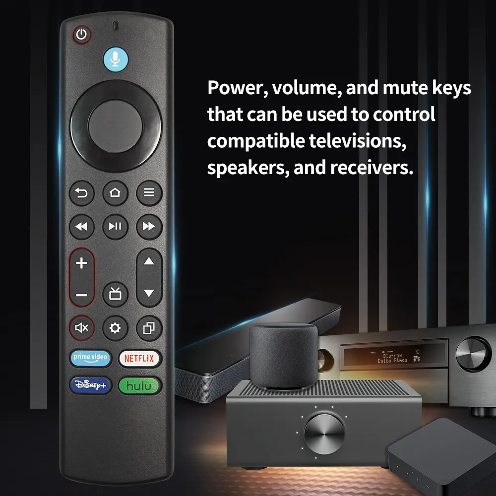 Control remoto de repuesto para Fire TV, Control remoto de voz de 4. ª generación, utilizado para Fire TV serie Omni o Fire TV serie 4, Smart TV - imagen 4