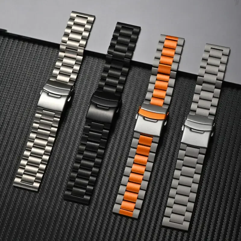 Correa de acero inoxidable para reloj inteligente Mibro GS, correa de Metal activa para pulsera Mibro GS Pro, accesorios de correa de reloj de 22mm - imagen 5