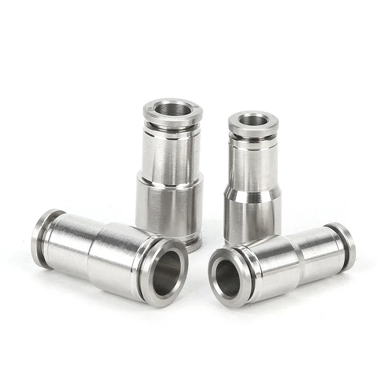 Acoplamiento rápido neumático de Metal de latón PU PG PE 4 6 8 10 12mm aplicar manguera de compresor de aire conector de alta presión alta temperatura - imagen 3