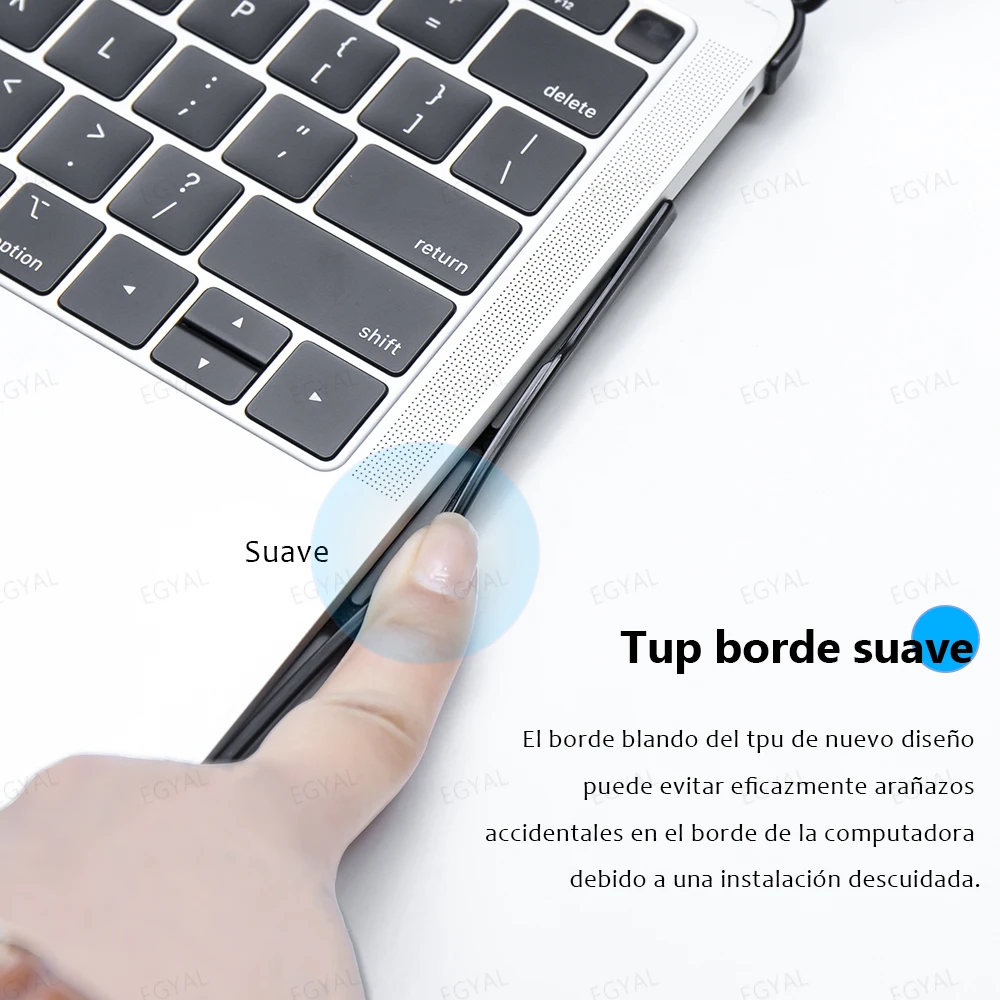 Para Macbook Pro 13 Funda M2 2022 M4 Air M1 para MacBook Air 13 Funda Pro 16 Funda M3 2023 Pro 14 Funda 15,3 Funda para portátil - imagen 4