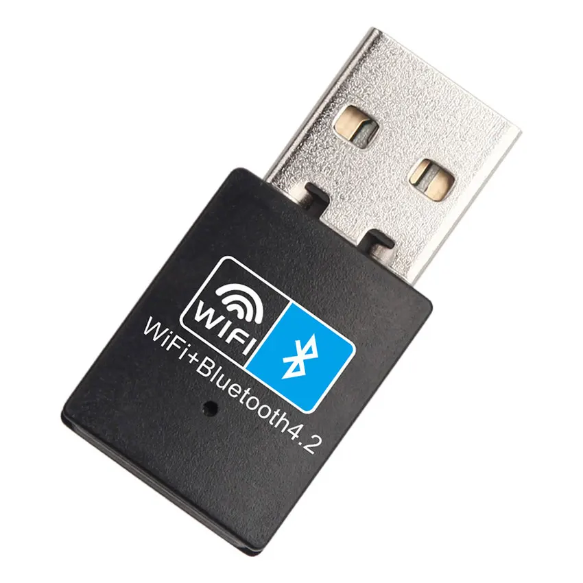 Adaptador Mini USB WiFi Bluetooth de 150Mbps, tarjeta de red inalámbrica, receptor de señal de antena 802.11N, Dongle USB Bluetooth para PC y portátil - imagen 2