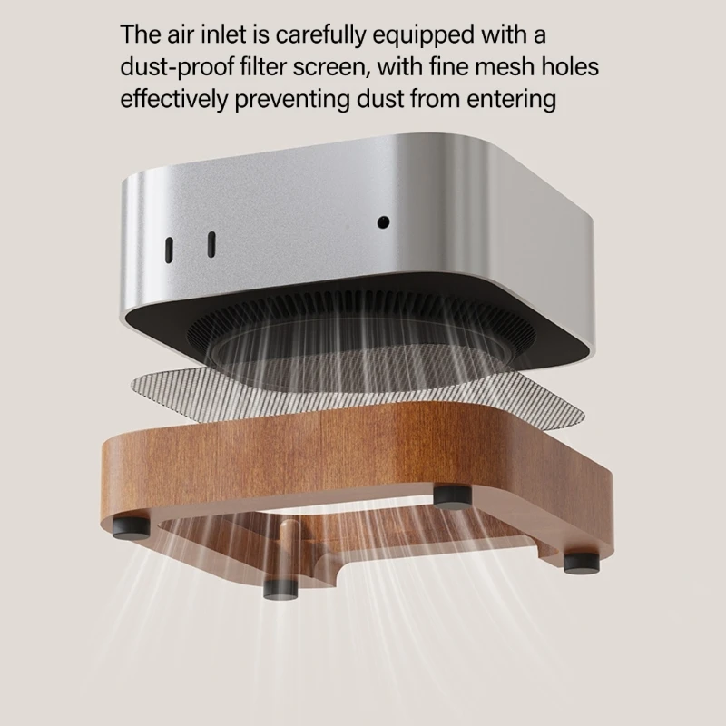 Postor escritorio madera para flujos aire mejorados y protecciones no lindas - imagen 3