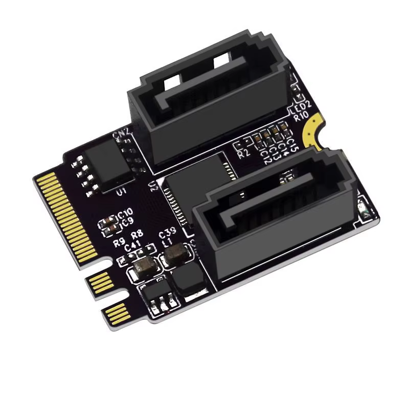Tarjeta M.2 a SATA 3.0 - Adaptador WiFi M.2 a SATA sin controladores - imagen 2