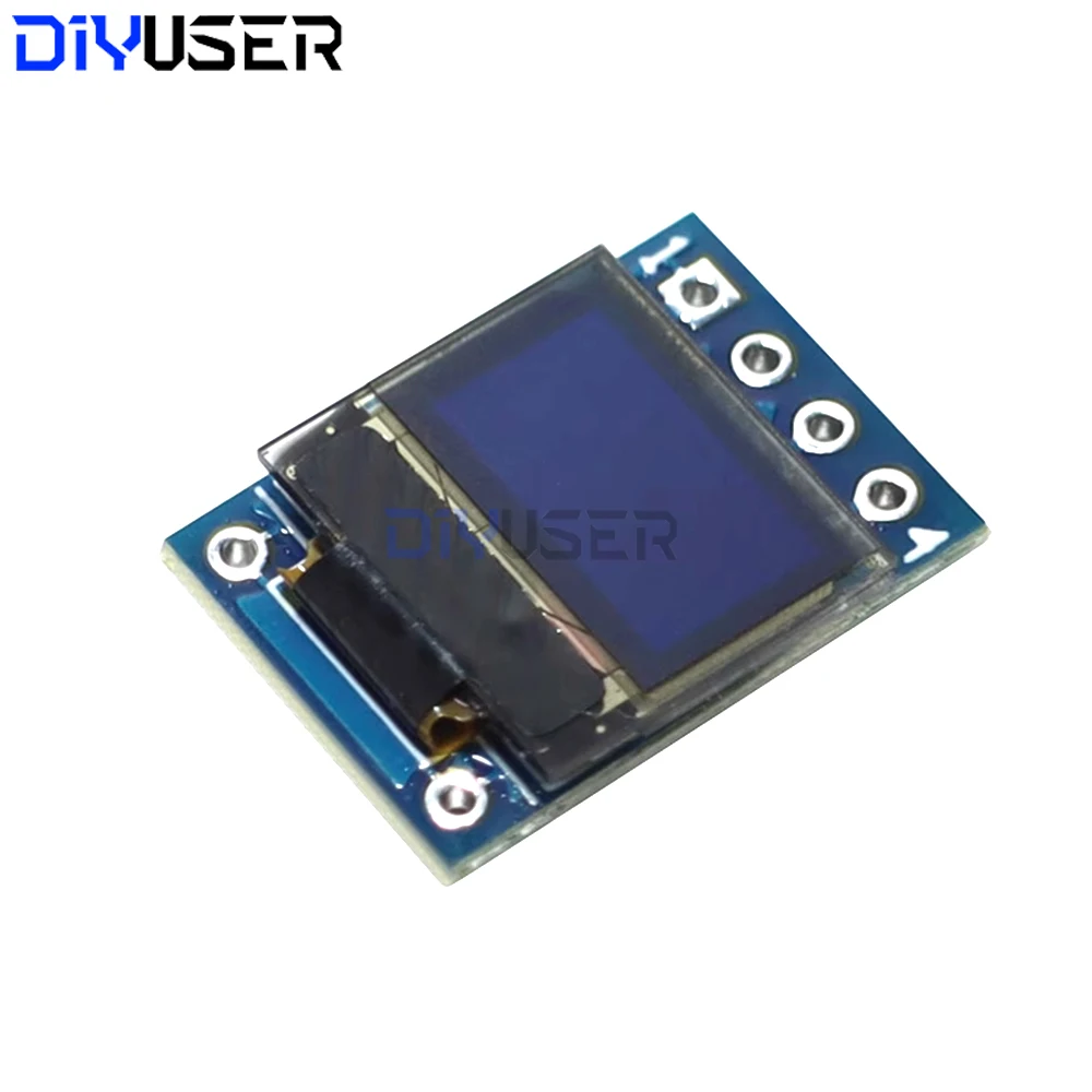 Pantalla OLED SSD1306, módulo de interfaz SPI I2C de 72x40 píxeles blanco de 0,42 pulgadas para placa de desarrollo DIY Arduino Raspberry Pi - imagen 4