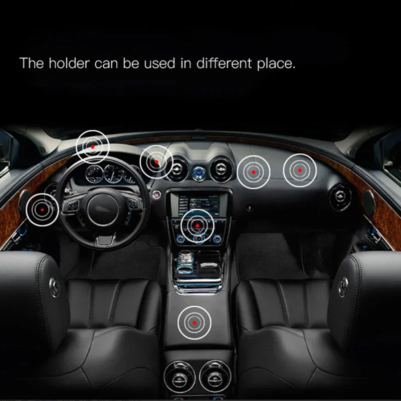 Yesido-Mini soporte magnético de Metal para teléfono para coche, consola central, soporte adhesivo de navegación para coche, soporte súper de carga, nuevo 2025 - imagen 3