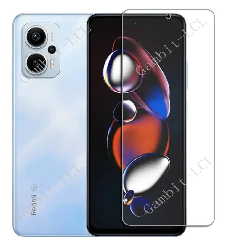 Protector de pantalla para Xiaomi Redmi Note 12T Pro, película protectora de vidrio templado de 6,6 pulgadas, Note12T, 12TPro, 11T, Poco X4 GT, 2 uds. - imagen 2