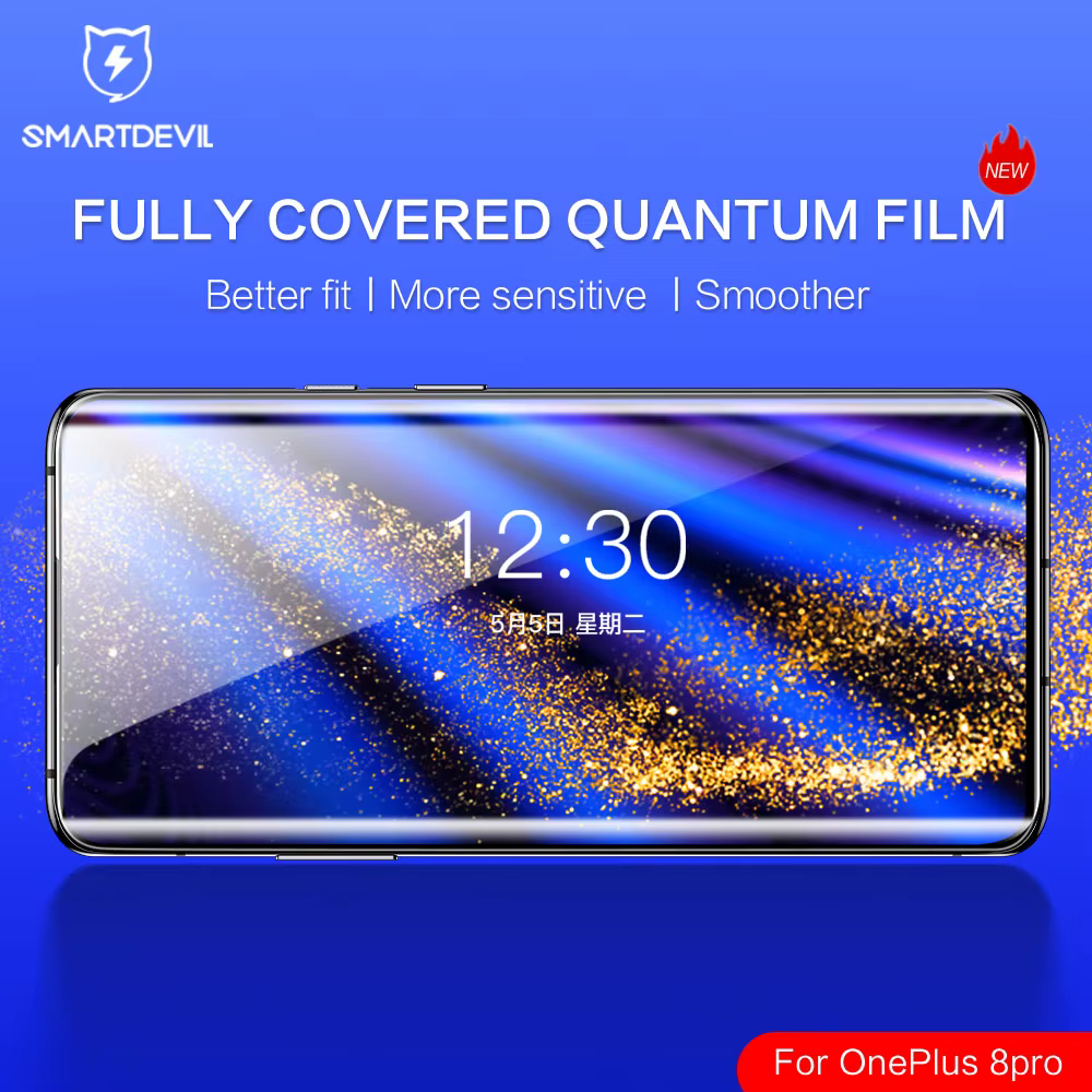 Protector Pantalla Hidrogel OnePlus – Cobertura Completa HD Antirrayaduras