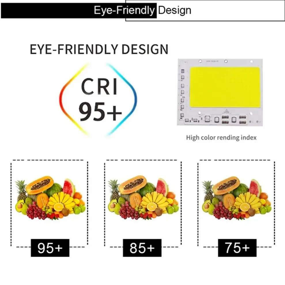 Chip LED COB AC200-240V IC inteligente sin necesidad de controlador lámpara LED para foco de luz de inundación DIY Chip LED COB fuente de luz de iluminación lineal - imagen 4