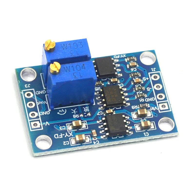 Stlxy 10/5/1 Uds AD620 microvolt MV amplificador de voltaje placa de módulo de instrumentación de señal 3-12VDC nueva llegada - imagen 4