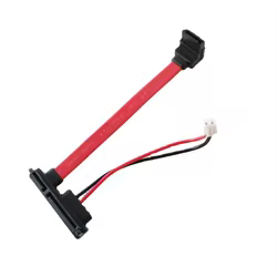 Cable adaptador corriente SATA para disco duro – ángulo recto