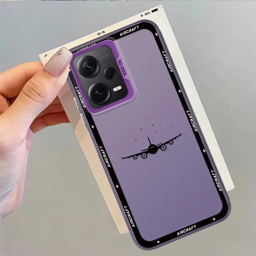 Funda de aviones para Xiaomi Redmi 9T A5 10C 13C 14C A1 A2 Plus 9C 12C K60 funda trasera para teléfono - imagen 3