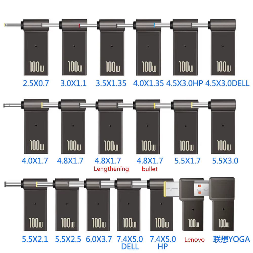 Cargador USB-C para Portátil con Chip E-Mark – Adaptador Universal Multimarca - imagen 2