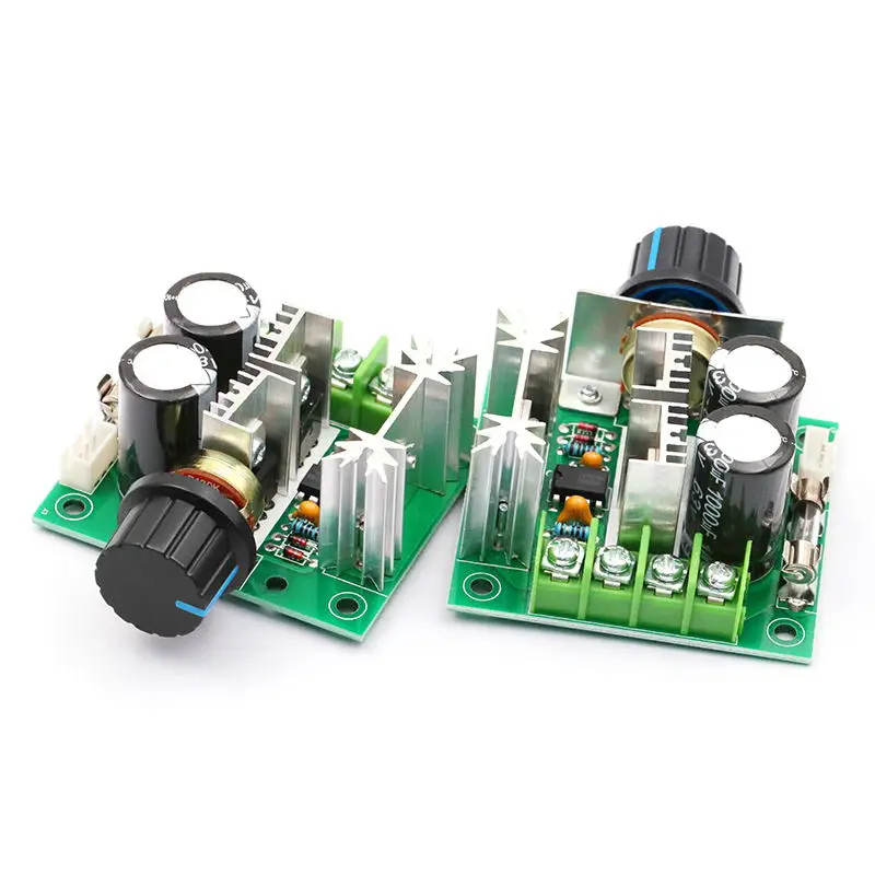 1PCS 12V-40V10A DC Motor Governor PWM Speed Control Switch Motor Fan Controller Stepless Speed Change - imagen 5