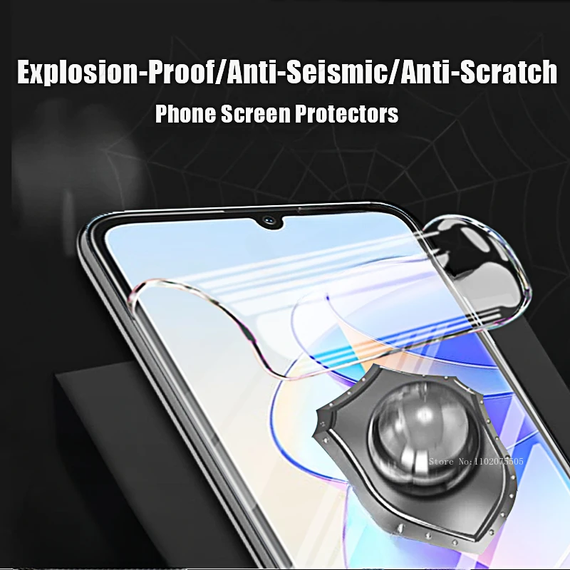 Protector de pantalla para móvil, película de hidrogel para Huawei Honor X 9 9a X8 8a 7 7a 5 6 40i 40 50 50i 5G, Magic5 Magic4 Lite Pro Ultimate - imagen 5