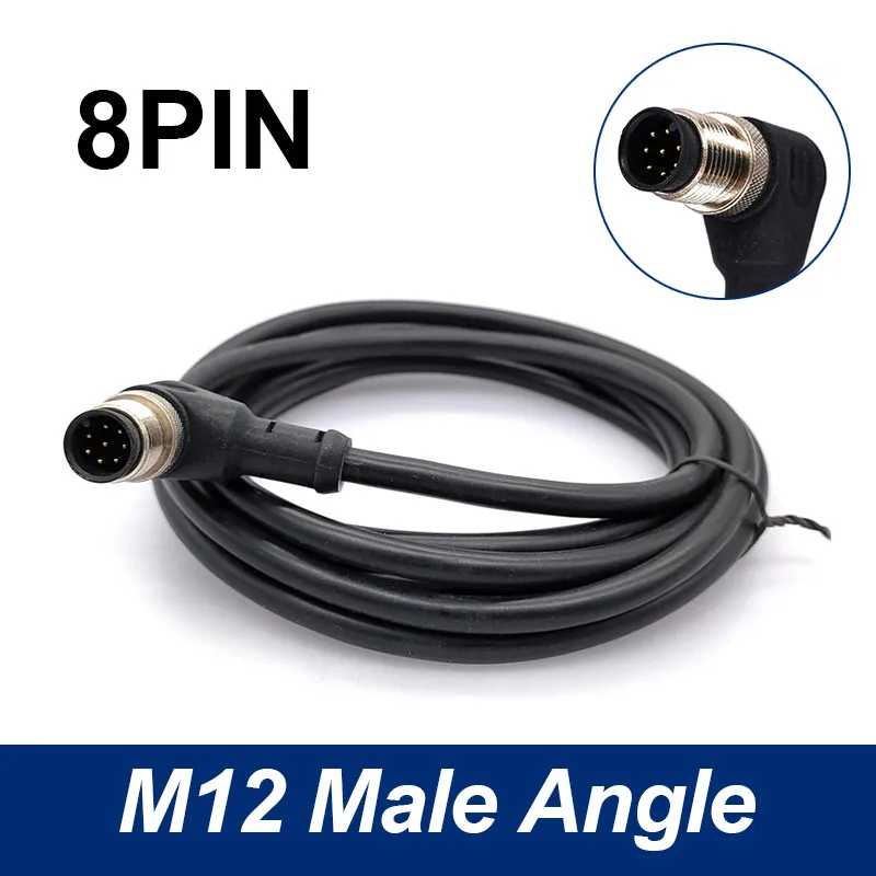 Angle male 8p