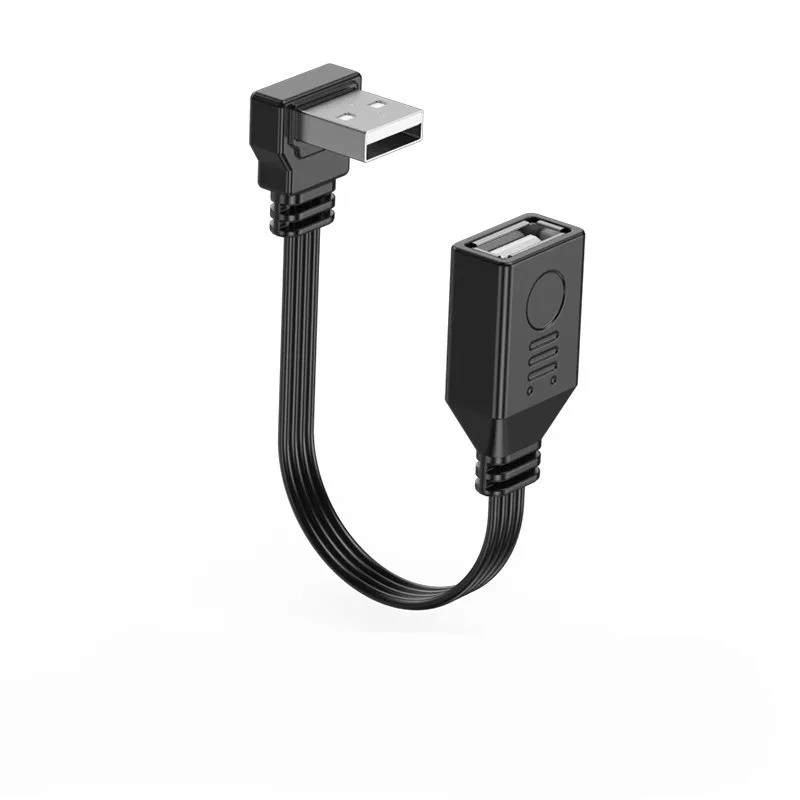 5cm 10cm 15cm 30cm 50cm 100cm 90 grados arriba, abajo, izquierda y derecha en ángulo USB 2,0 A macho a USB hembra Cable adaptador de extensión - imagen 5