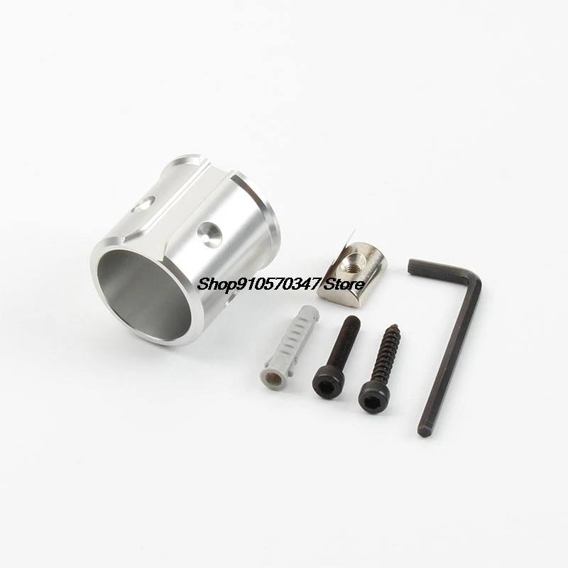 Soporte de montaje en pared para volante de aleación de aluminio para Fanatec QR1, soporte para volante, organizador, piezas de accesorios - imagen 5