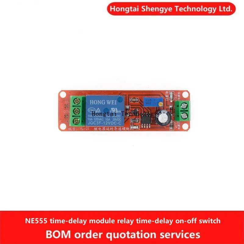 NE555 Módulo Retardo Interruptor Automático Encendido Apagado