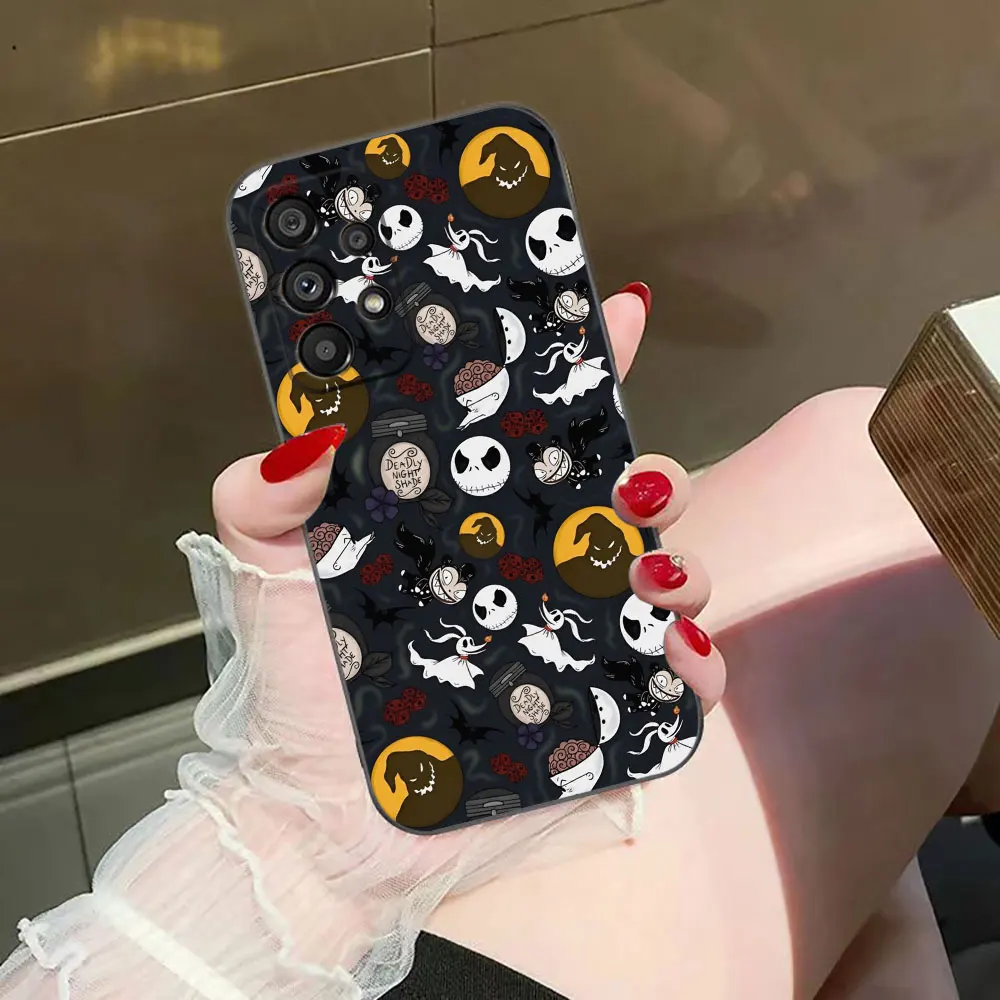 Funda de teléfono The Nightmare Before Christmas para Samsung A14 A15 A16 A22 A23 A26 A32 A34 A35 A36 A42 A51 A52 A53 A54 A55 A56 - imagen 4