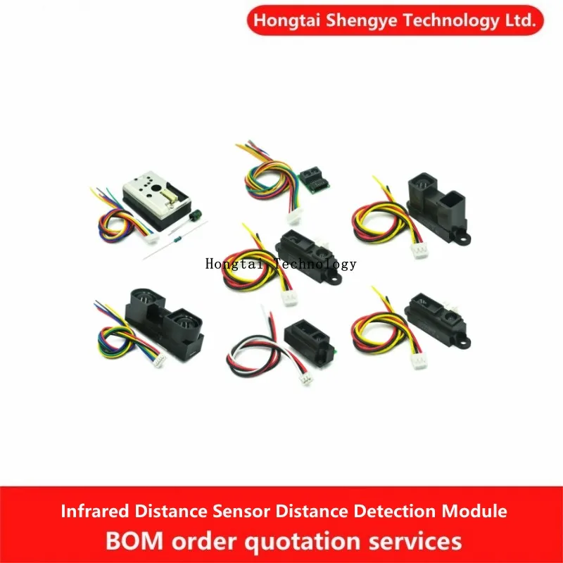 GP2Y1014AU0F GP2Y0A51SK0F GP2Y0A41SK0F GP2Y0E03 GP2Y0A21YK0F GP2Y0A02YK0F GP2Y0A710K0F Módulo de Sensor de rango infrarrojo