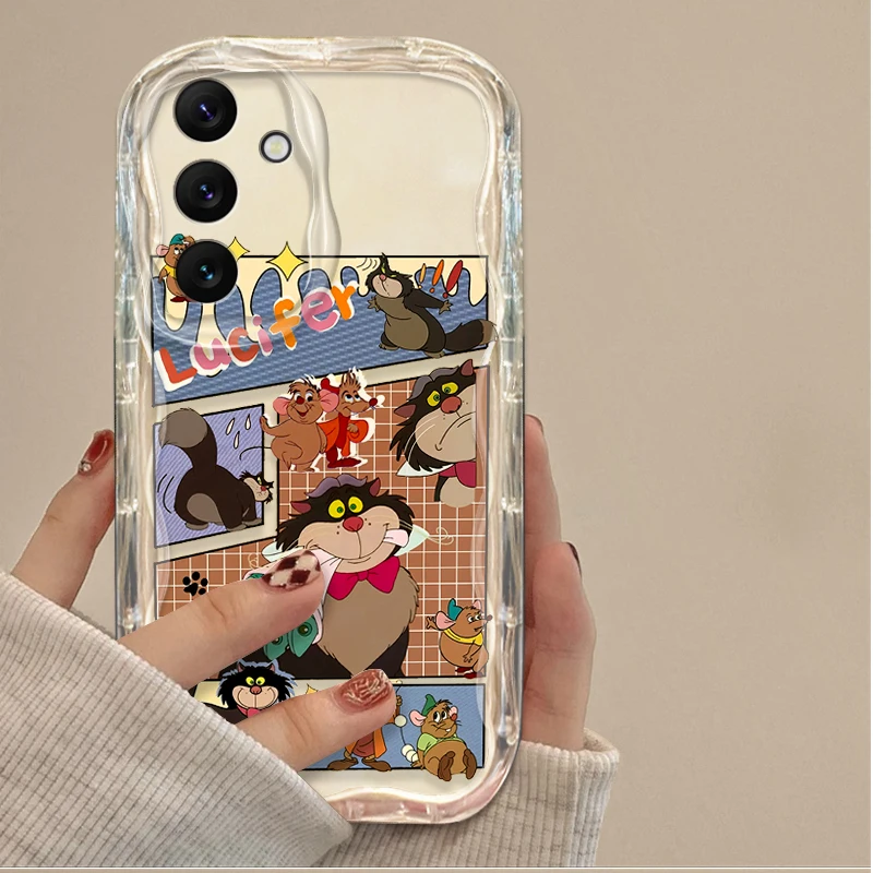 Funda blanda con diseño de gato Super Lucifer para Samsung Galaxy A54 A34 A24 A14 A13 A53 A33 A73 A23 A52 A52S A32 A22 A12 A51 A71 - imagen 3