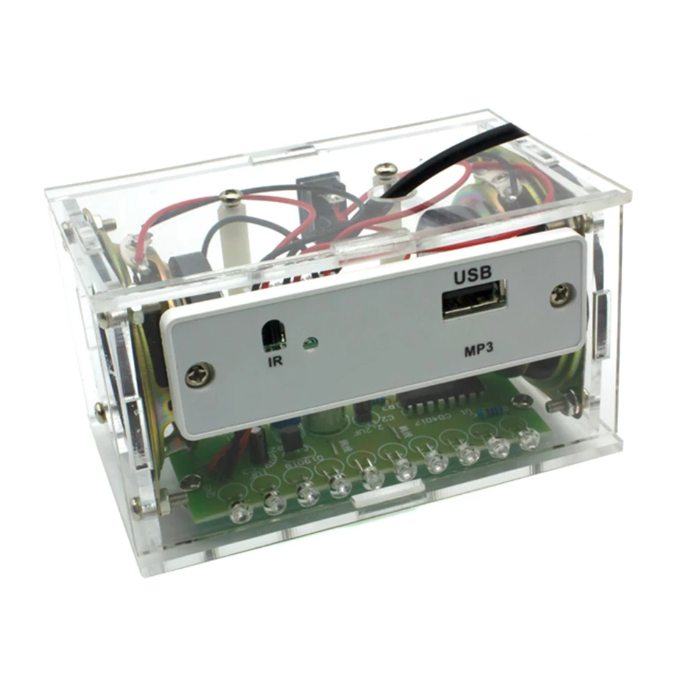 Kit electrónico blanco DIY, Altavoz Bluetooth, electrónica, Kit de proyecto de soldadura DIY, práctica de enseñanza, Altavoz estéreo Bluetooth - imagen 2