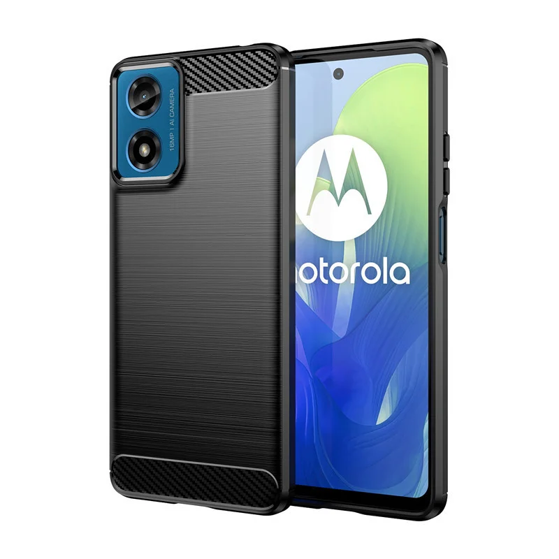 Para Motorola Moto G04 funda para Moto G04 4G funda 6,56 pulgadas a prueba de golpes parachoques protector de silicona suave para Motorola Moto G04 - imagen 3