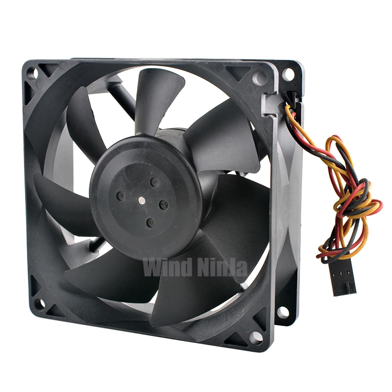 M35172-57 TA350DC Ventilador de 92 mm 9,2 cm DC12V 0.55A Ventilador de enfriamiento silencioso con control de temperatura de resistencia para chasis de servidor 92x92x32 mm - imagen 2