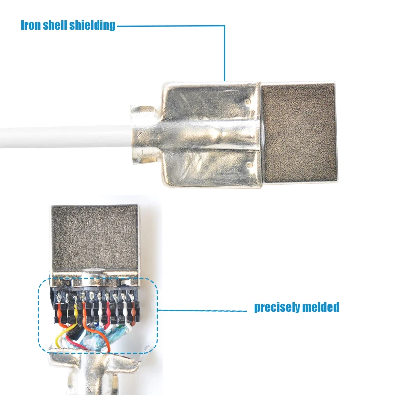 Cable HDMI corto 4K Cable HDMI 2,0 blanco con cable ethernet HDMI ARC CEC HDMI 2,0 para PS5 Xbox series X PS4 pro HDTV - imagen 4