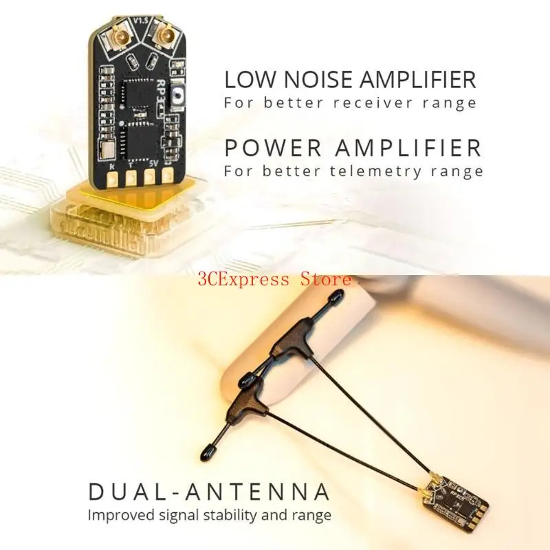 Receptor antena doble receptor fácil usar para usuarios para largas distancias - imagen 5