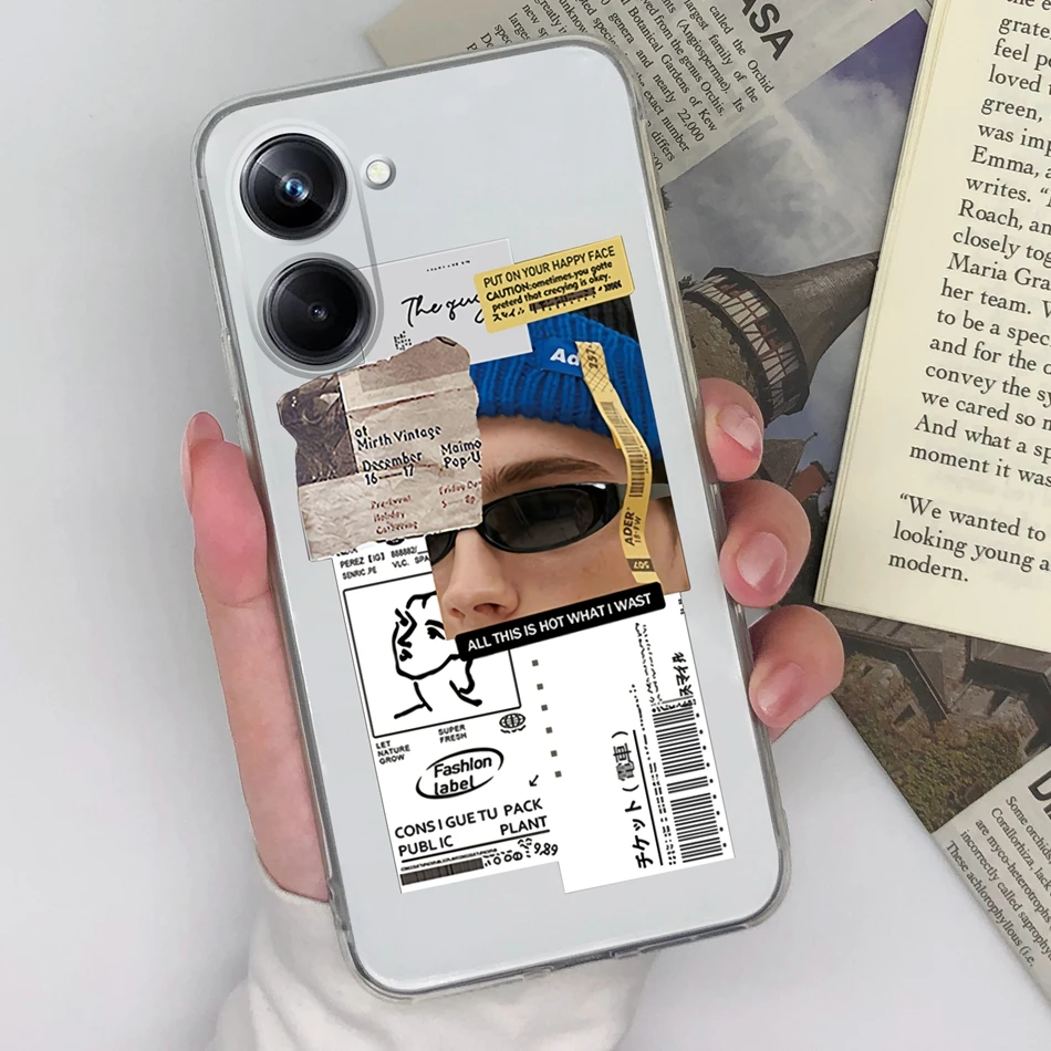 Funda para Oppo Realme 10Pro 10 Pro Plus 5G, carcasa trasera protectora de silicona suave, anticaída, con patrón colorido - imagen 4