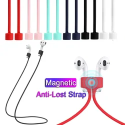 Correa Antipérdida para AirPods, Cordón Magnético de Silicona