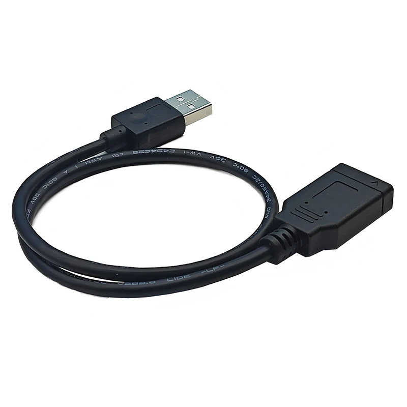 40cm USB to TYPE E Cable Connector 480Mbps USB2.0 to TYPE-E A-KEY for USB Front Panel TYPE-C USB Male to TYPE-E Female Converter - imagen 5