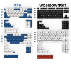 GMK Illusion WOB BOW P5 Wavez 8008 – Keycaps ABS Perfil Cherry
