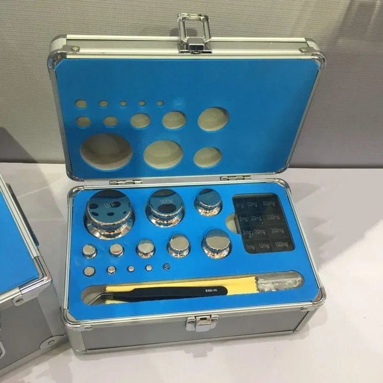 Calibración de equilibrio, juego de pesas no magnéticas, 100g-1mg, código legal del grupo, pesas sólidas de acero inoxidable 304 de grado F1 - imagen 5
