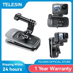 Telésin Soporte Clip Magnético 360° para GoPro