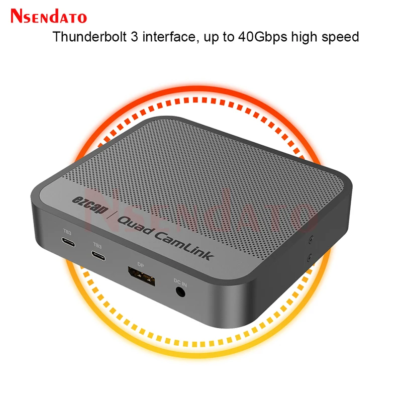 Ezcap362 Quad CamLink 4 canales Thunder HDMI tarjeta de captura de videojuegos HDMI 4K 30fps RGB24 1080P60 grabadora para videocámara DSL - imagen 3