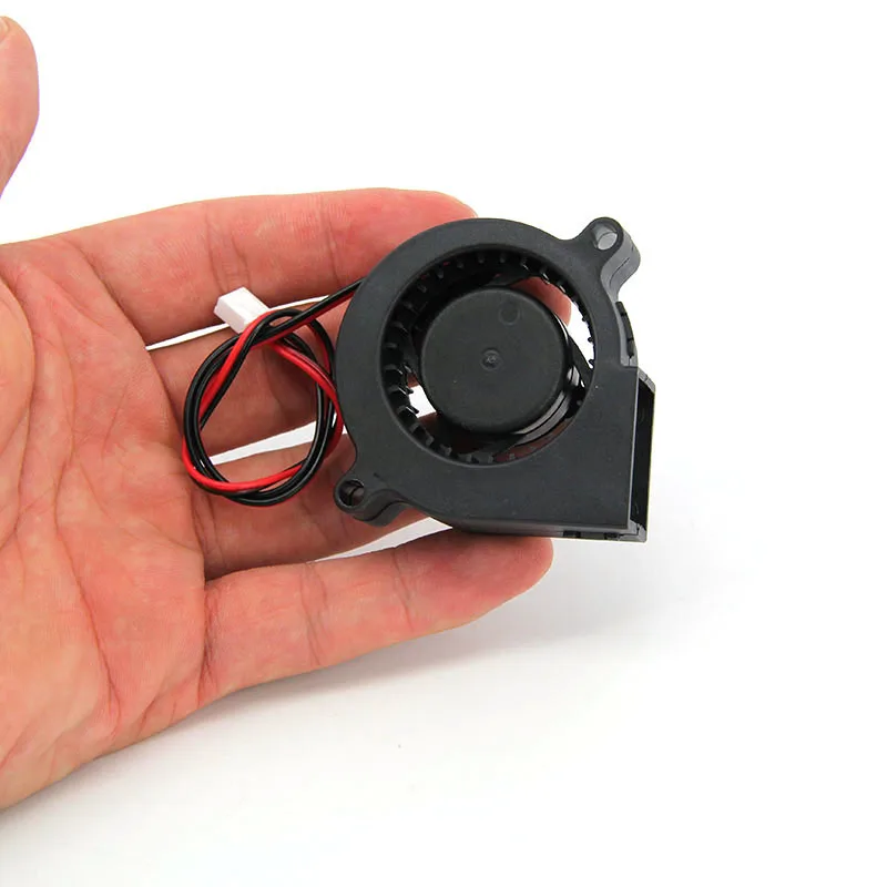 5CM DC 5V 12V 24V 5020 5cm x 2cm ventilador Turbo de refrigeración sin escobillas rodamiento de manguito piezas de impresora 3D proyector turbina 50mm A7 - imagen 5