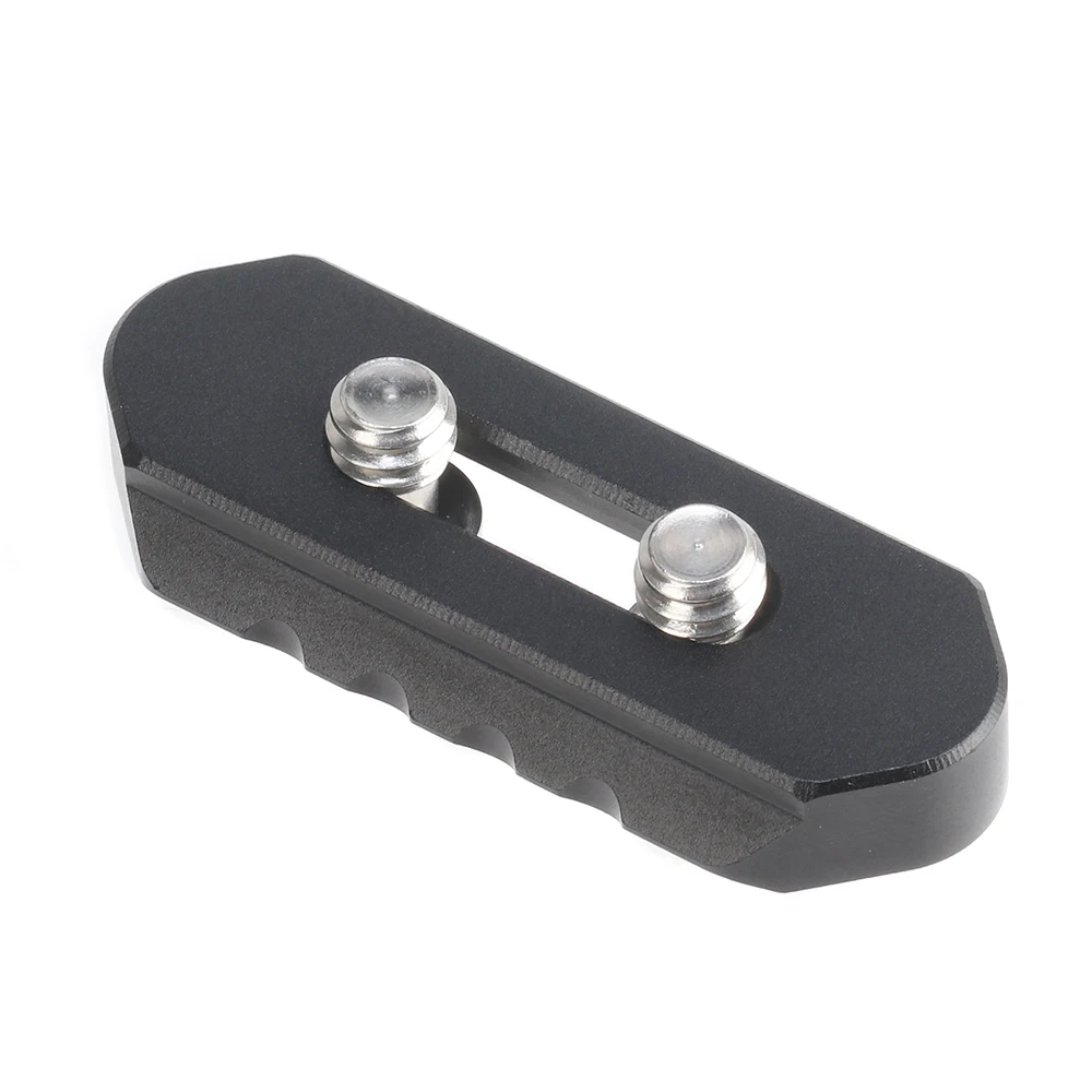 Riel NATO de seguridad de liberación rápida FOTGA, 4,9 cm de largo + tornillo de 1/4 "para mango NATO, jaula de cámara, placa de liberación rápida, cámara Fotografica - imagen 3