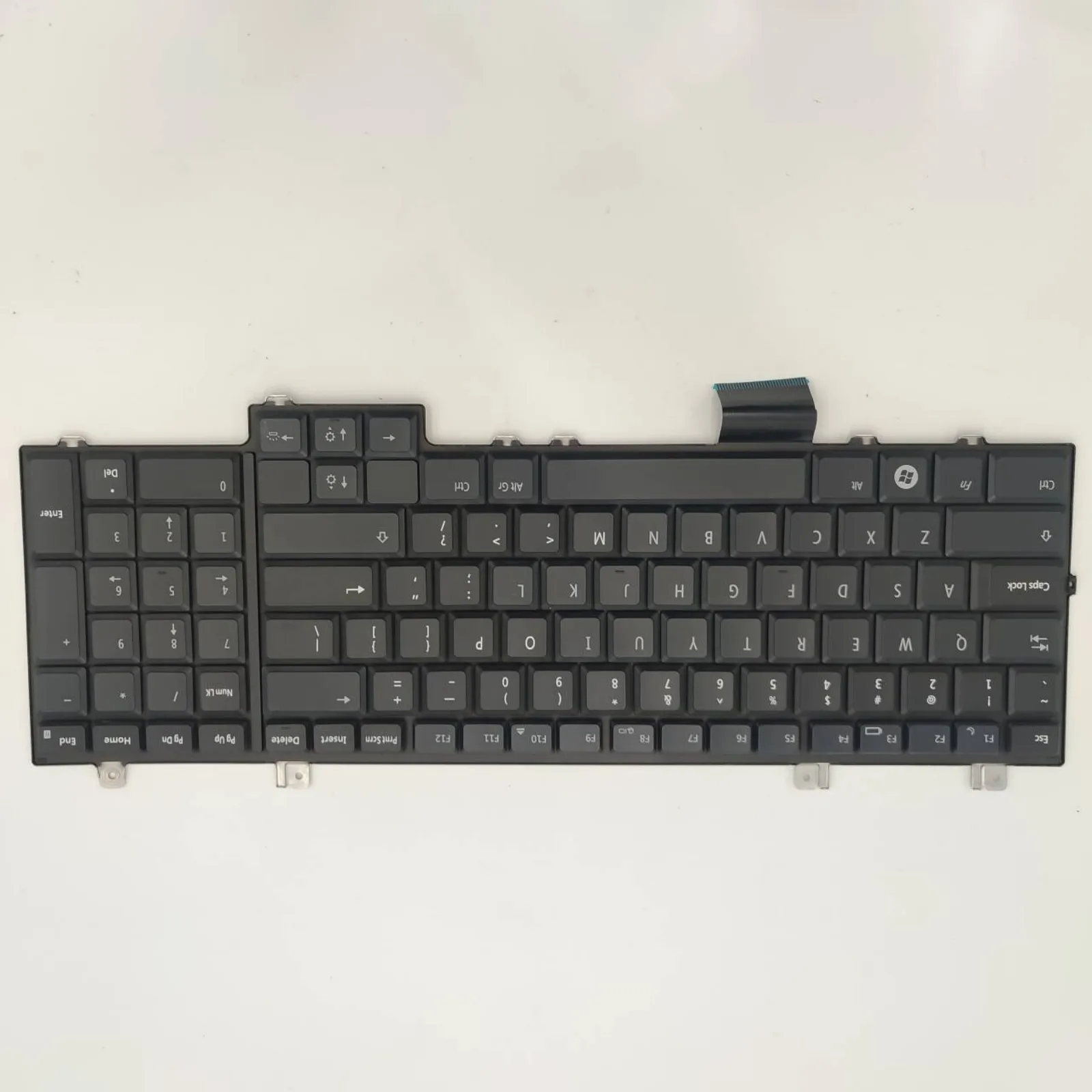 Teclado para portátil con diseño estadounidense para Dell Studio 17 1735 1736 1737 Inspiron 1736