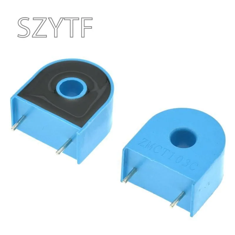 Transformador de corriente ZMCT103C, Micro precisión, azul, 5A/5mA, Sensor CT103