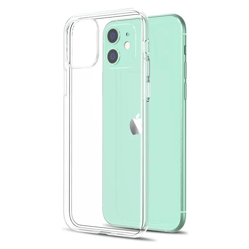 Funda transparente ultrafina para Apple iPhone 11 12 13 14 Pro Xr XS Max X 8 7 6 6s Plus SE 2020 funda blanda de silicona
