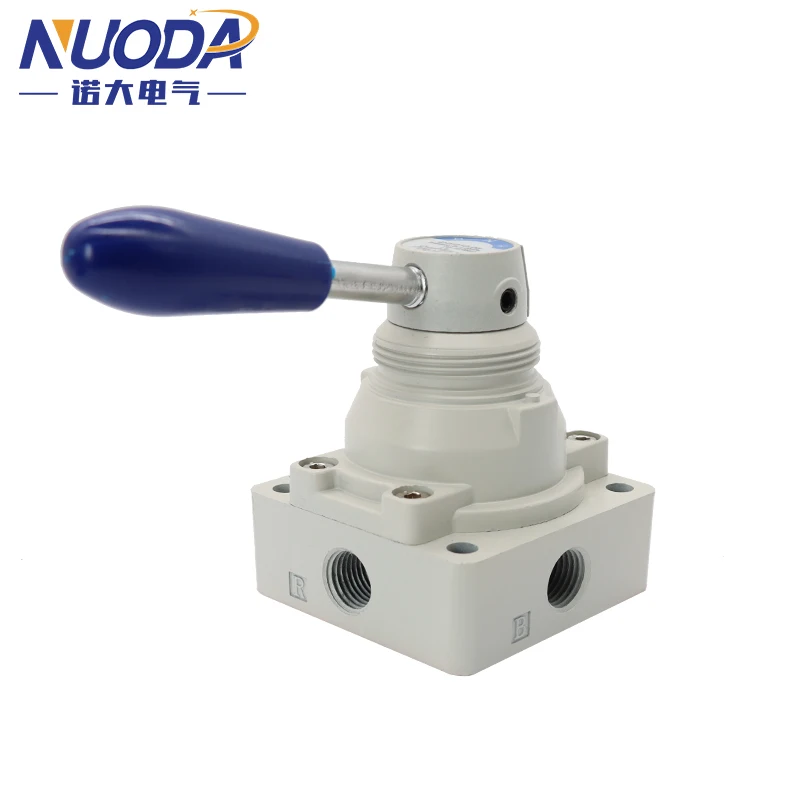 Válvula manual/interruptor manual/válvula direccional manual/válvula de aire de control manual HV-02 HV-03 HV-04 válvula de tres vías y cuatro vías - imagen 2