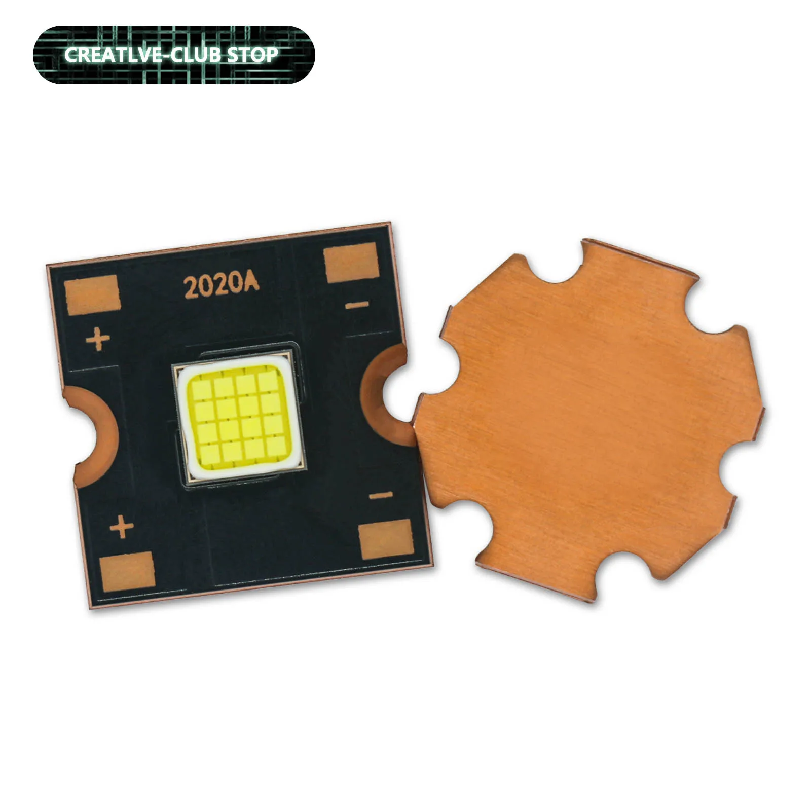 DC12V-14V LED de alta potencia 60W Chip de luz punto blanco frío cuenta de luz LED para efecto de escenario Disco DJ música accesorios de fiesta DIY - imagen 2