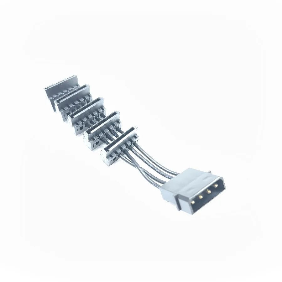 Cable Divisor SATA Molex 4 Pines Fuente Alimentación PC - imagen 4