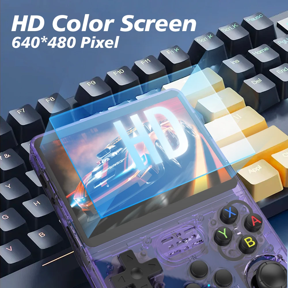 Consola Portátil Retro R36s – 64GB Linux Pantalla IPS 3.5" - imagen 2