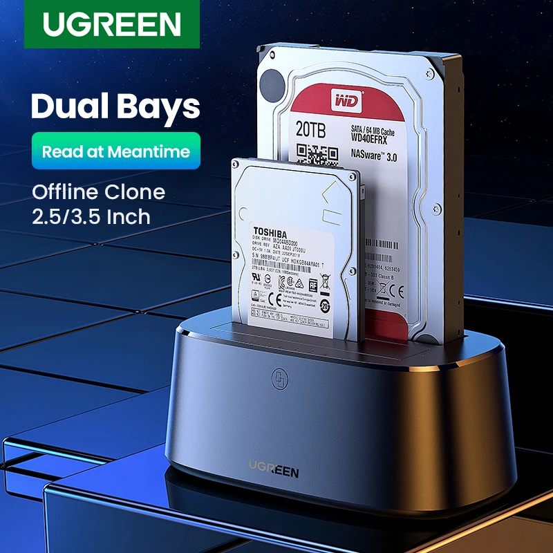 UGREEN Docking Station SATA a USB 3.0 para HDD y SSD - imagen 2