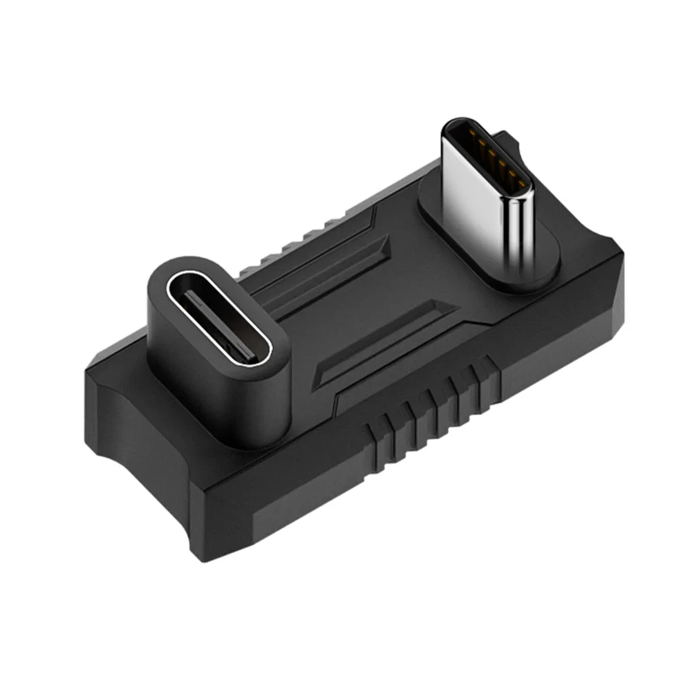 Adaptador convertidor USB-C macho a USB-C hembra de ángulo de 180 grados para ASUS Rog Ally Switch PD140W 20Gbps 8K @ 60Hz adaptador USB tipo C - imagen 3