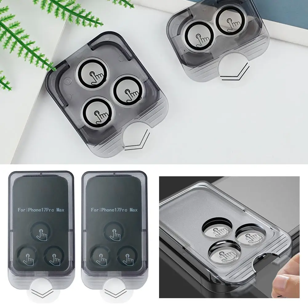 Protector de lente de cámara para iphone 17 Pro Max, cristal de lente completa para iphone 17 Air 16 Pro, película protectora D5T8 - imagen 3