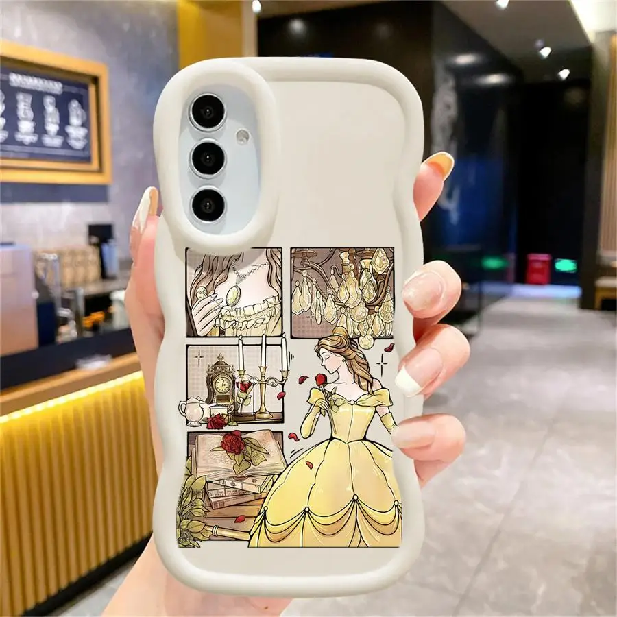 Funda de teléfono suave de la hermosa princesa de Disney para Samsung Galaxy A23 A24 A36 A26 A25 A32 A11 A12 A34 A35 A14 A21s A15 A16 - imagen 4